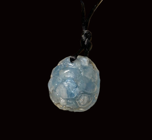 Aquamarine Sea Turtle Pendant Necklace AQT-001