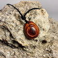 Primitive Series — Ancient Circle Avocado Pit Pendant AVAC-001