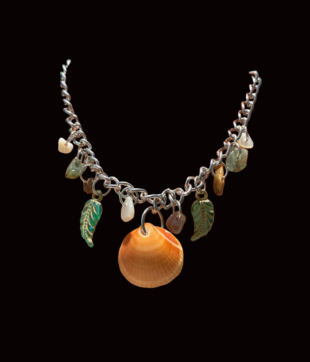 Coastal Shell Charm Anklet CSA-001