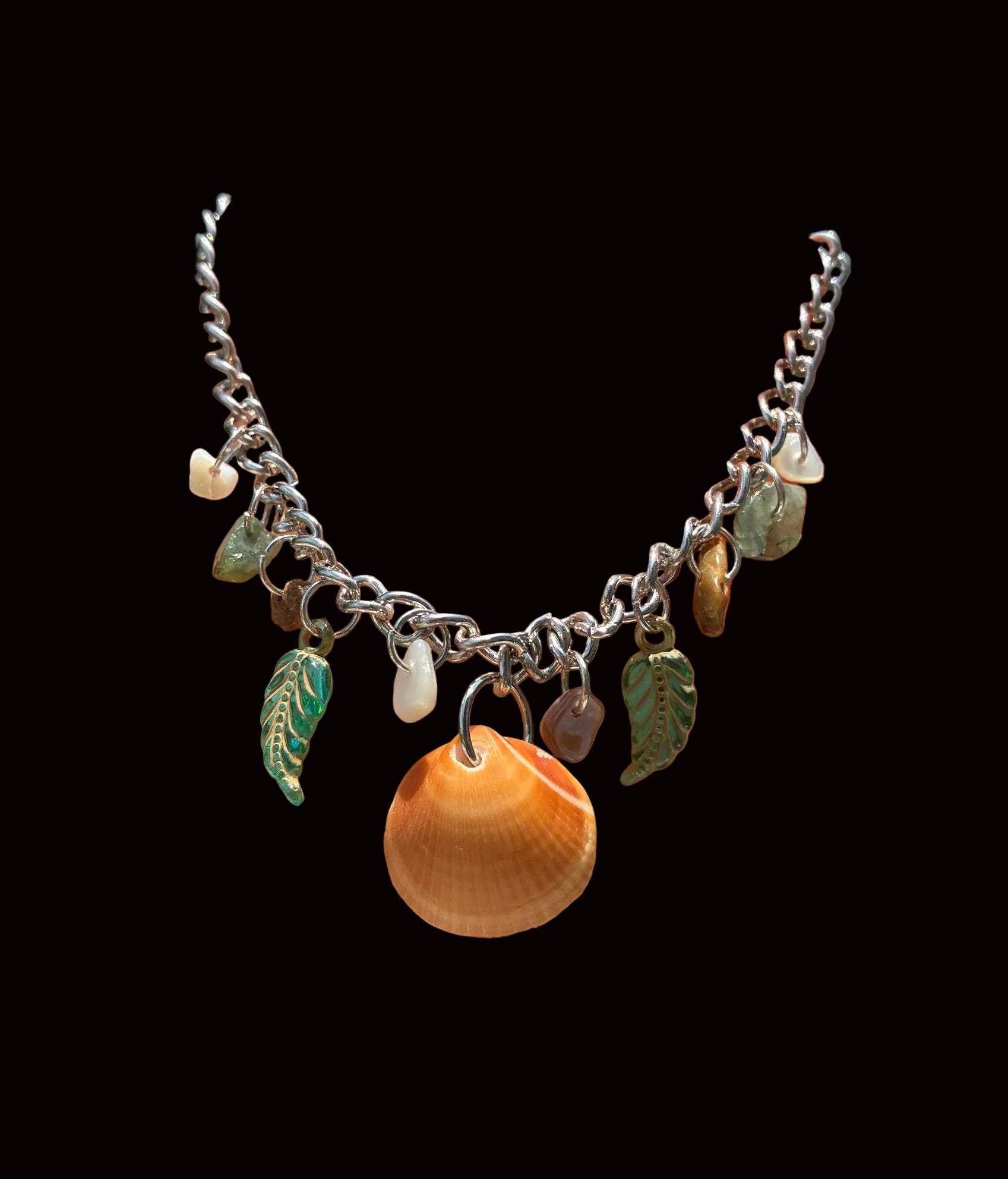 Coastal Shell Charm Anklet CSA-001